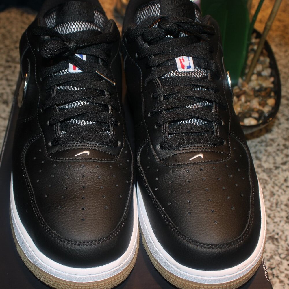 NBA Air Force 1 'LV8  Black-Wolf Grey